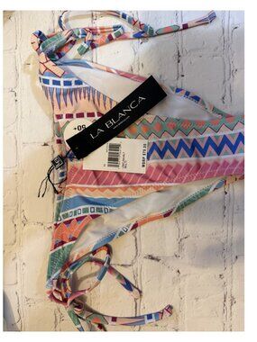 La Blanca Adj Loop Hipster Medium 10 NWT